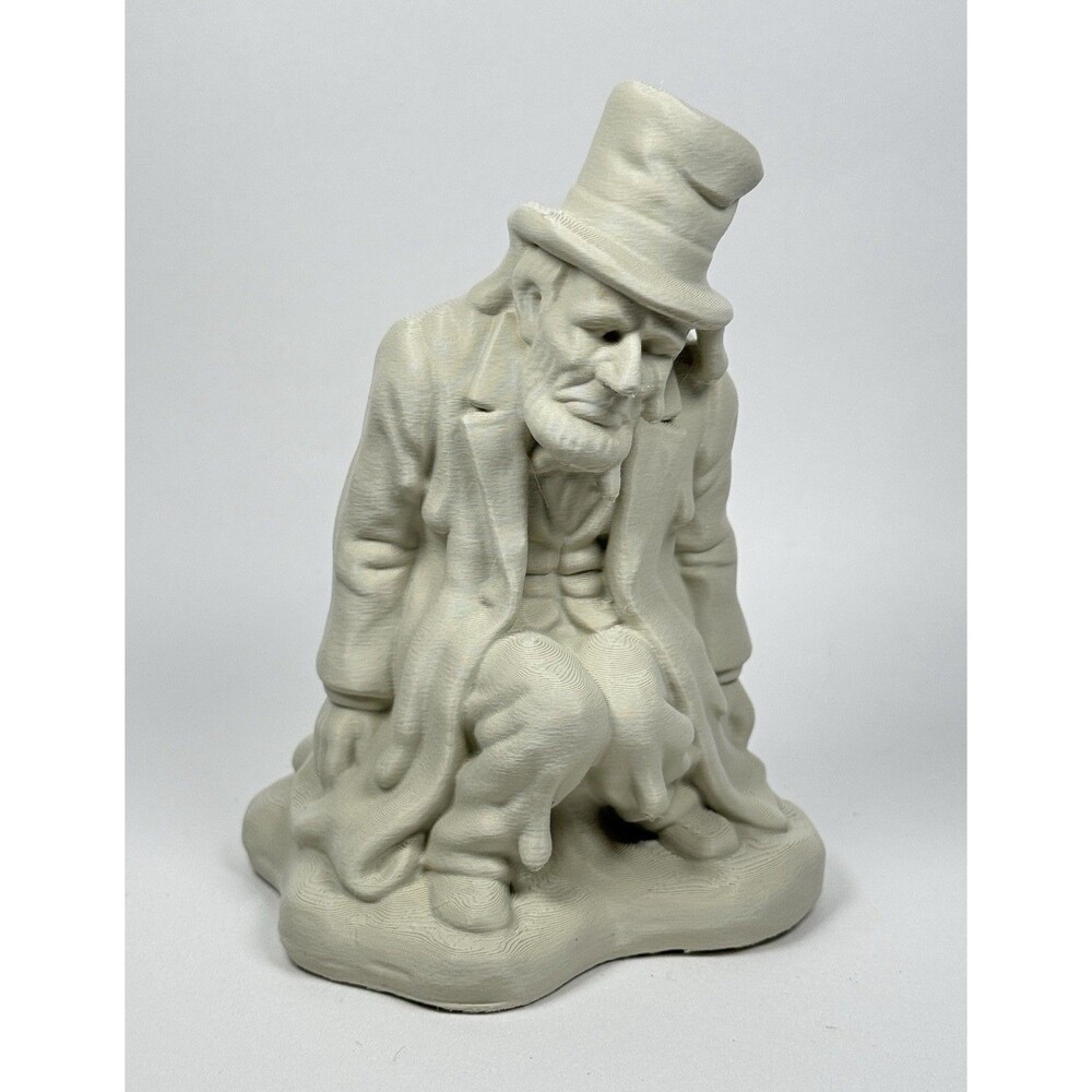 House of Wax Abraham Lincoln Melted 5” Wax Toy 